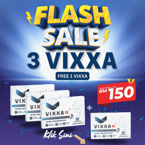 Pakej Flash Sale ( 4 Kotak Vixxa+)